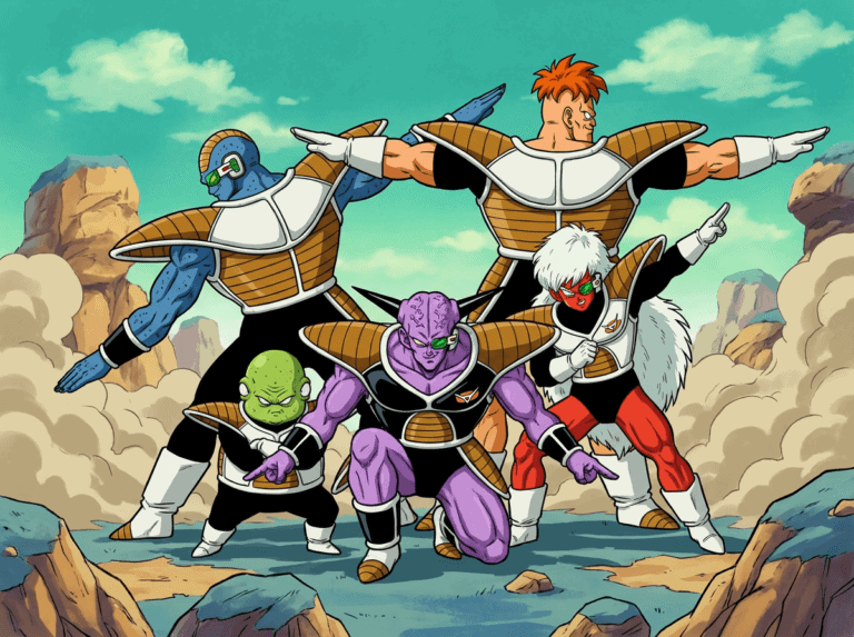 a complete guide to the ginyu force members 1767108079336