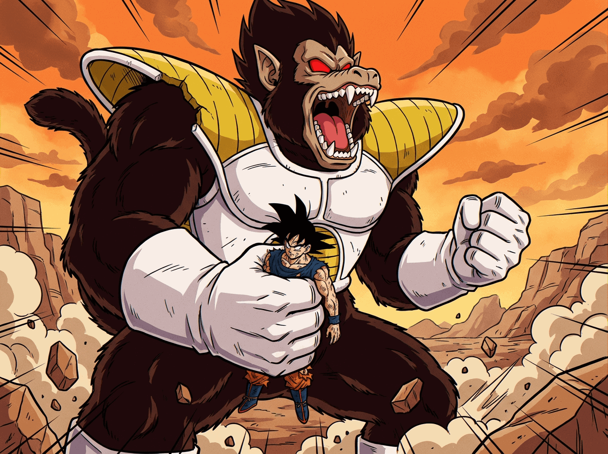 Famous Oozaru Transformations in Dragon Ball History