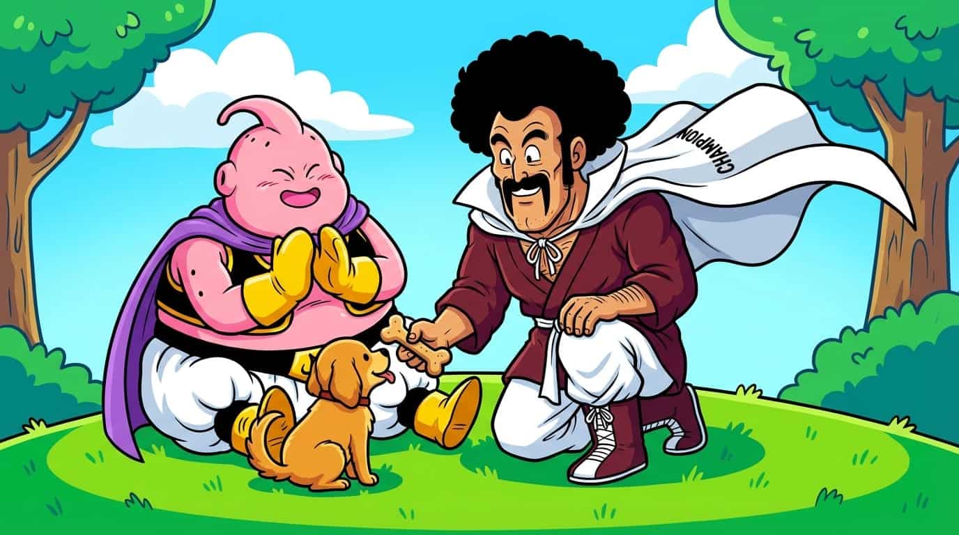 Befriending Majin Buu and Bee