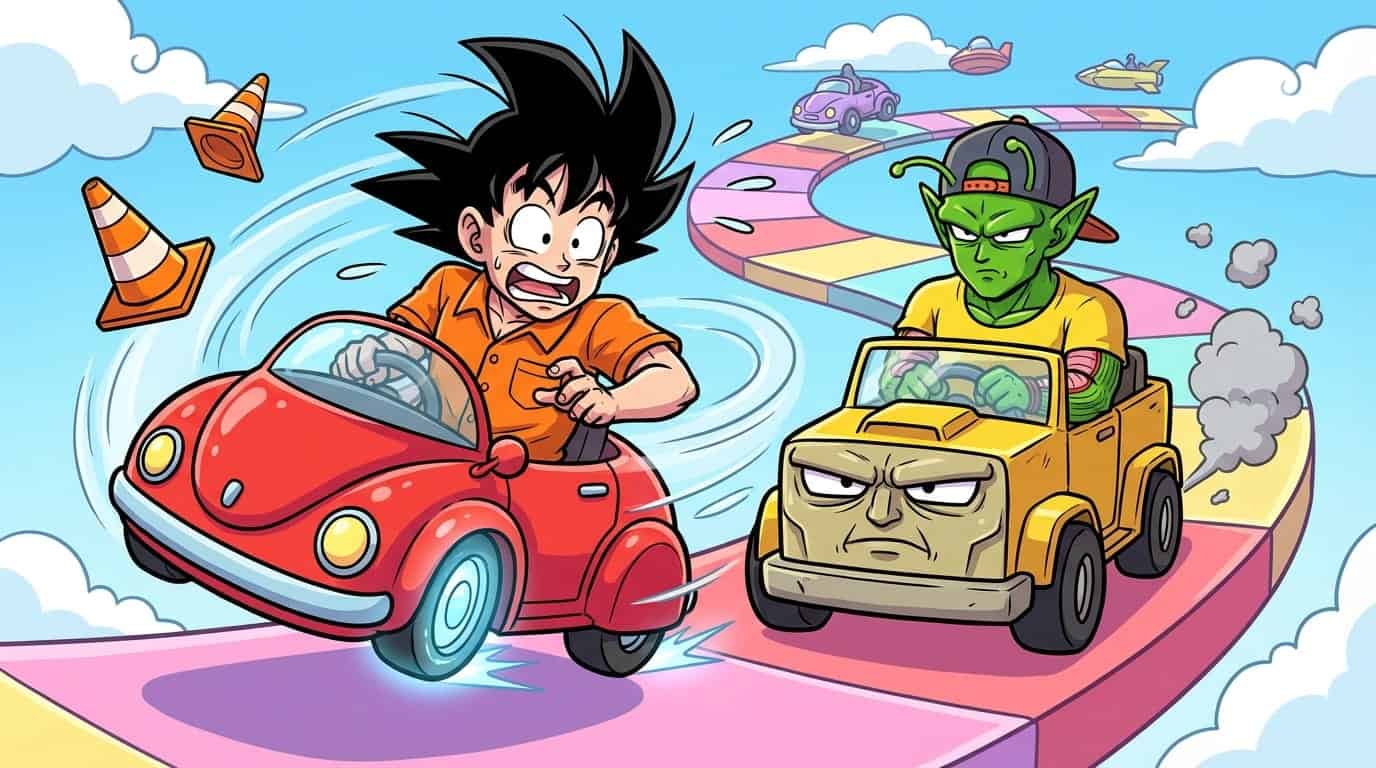 The Famous Goku Driving Episode And Gems