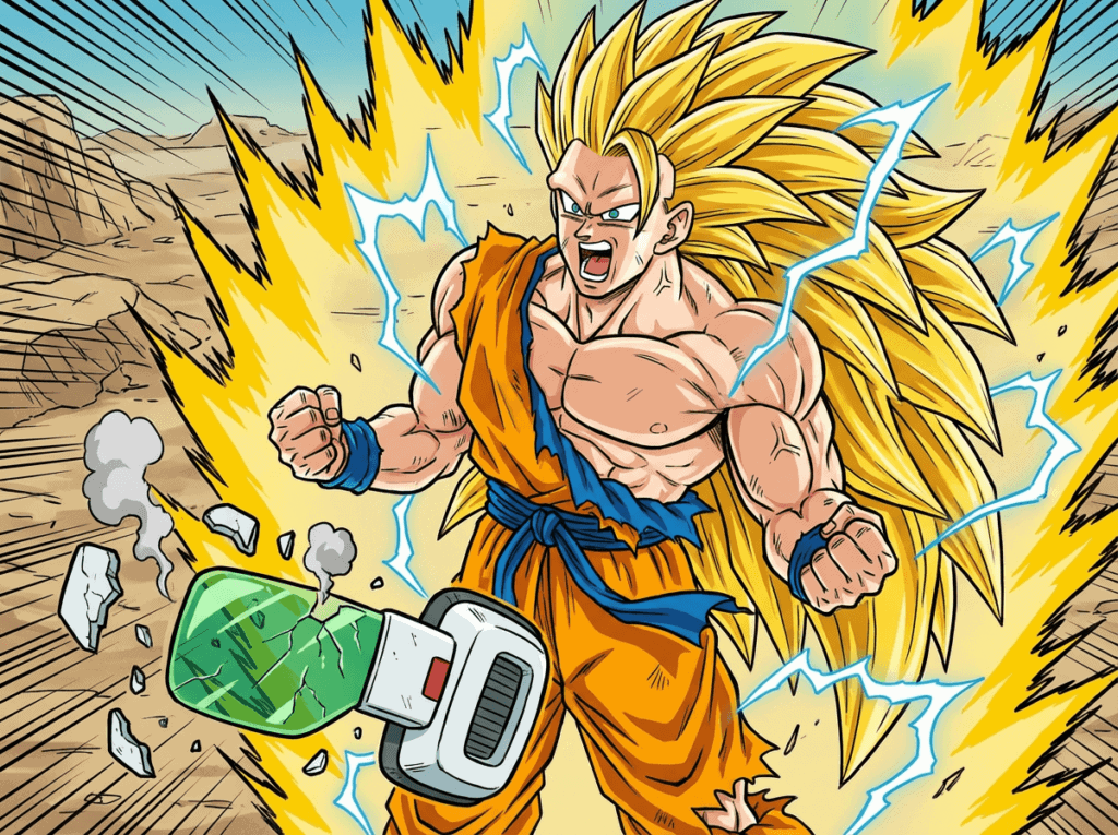 Super Saiyan Power Level Calculator Saiyan Warrior