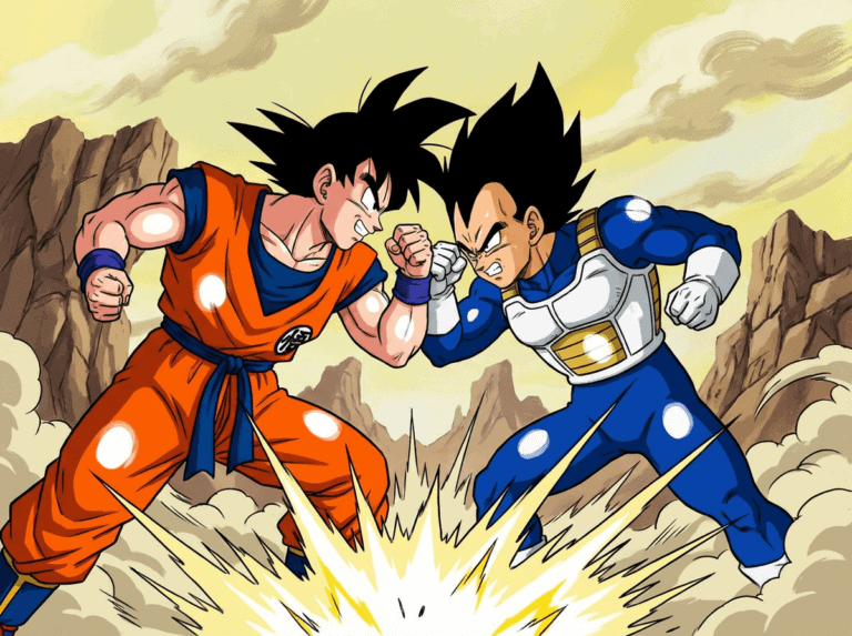 the evolution of the iconic goku vs vegeta rivalry 1767194382662