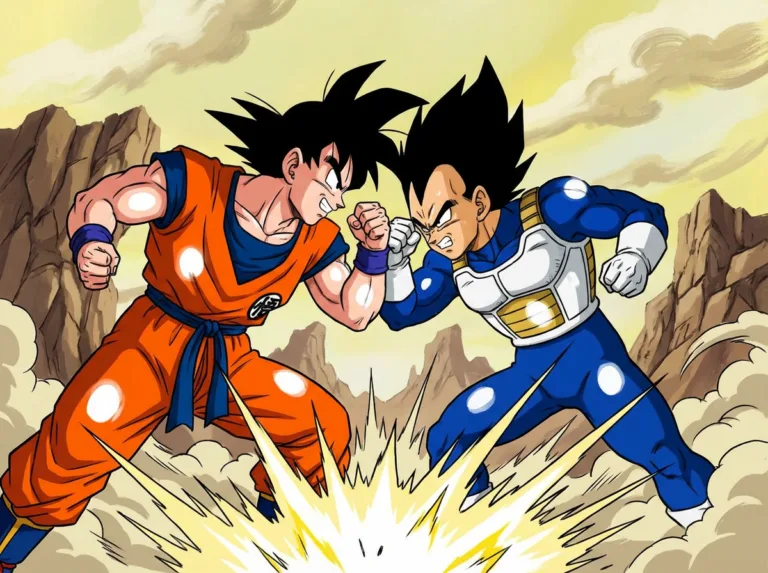 the evolution of the iconic goku vs vegeta rivalry 1767194382662