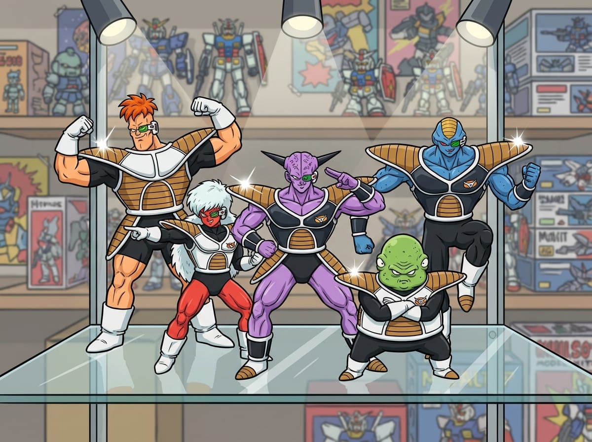 Complete Ginyu Force Team Sets