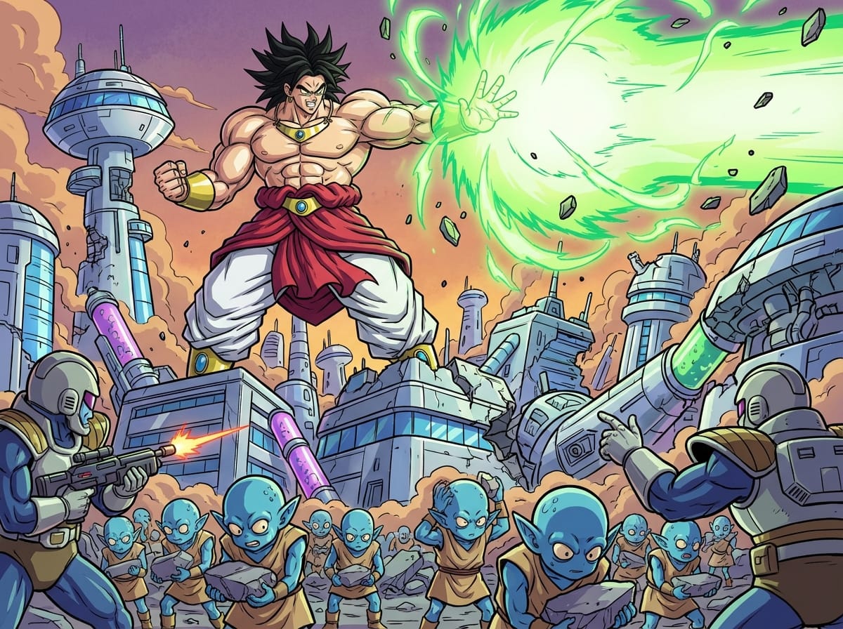 Enslavement of the Nettoians and Brolys Rampage