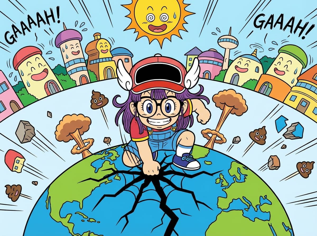 Gag Manga Physics And Reality Warping