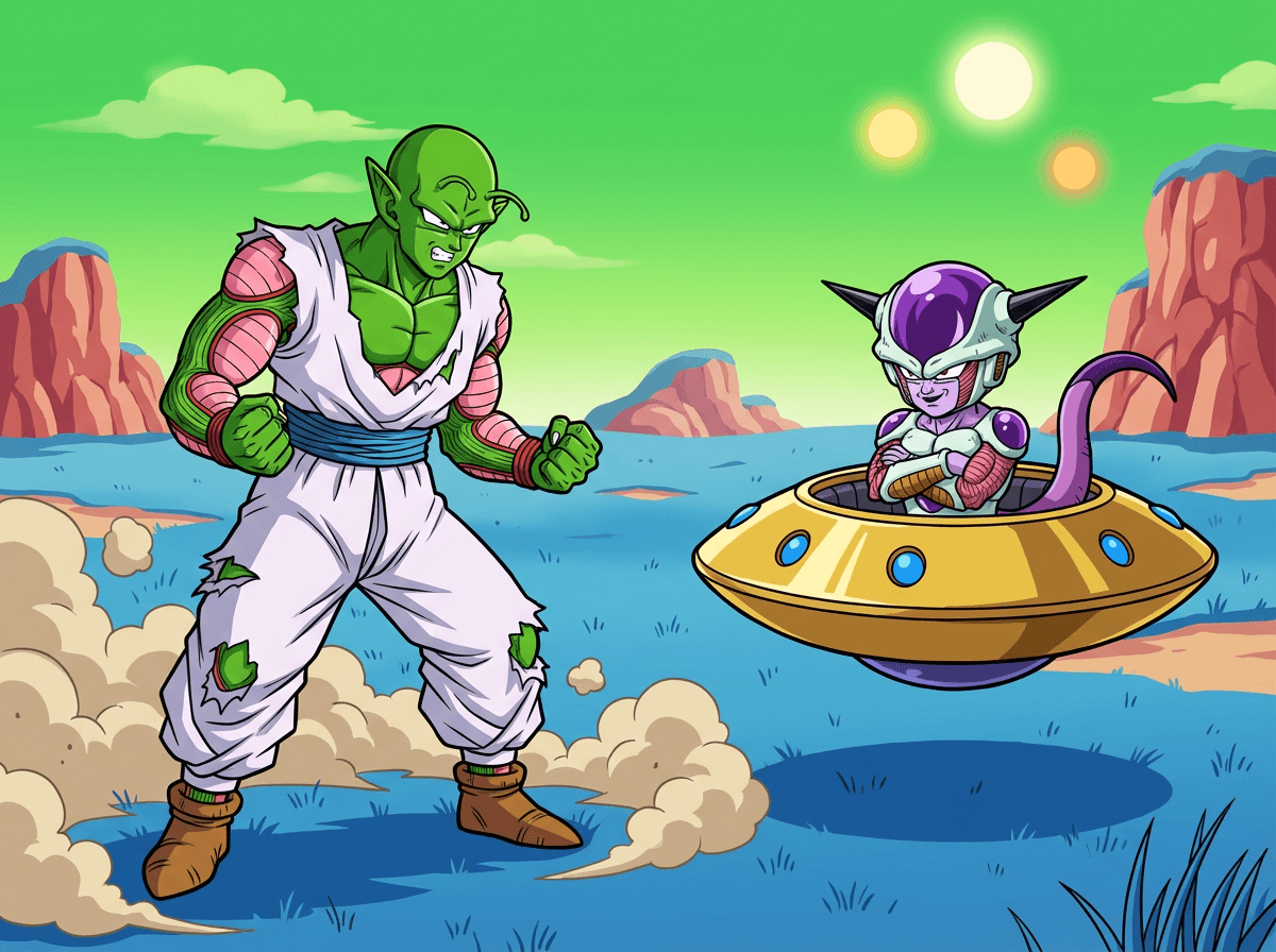 Heroic Stand Against the Tyrant Frieza