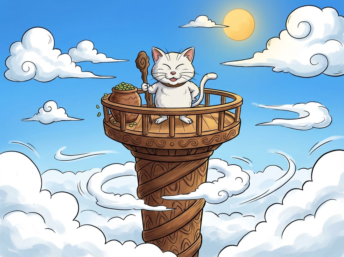 Korin the Cat Deity and the Senzu Legacy