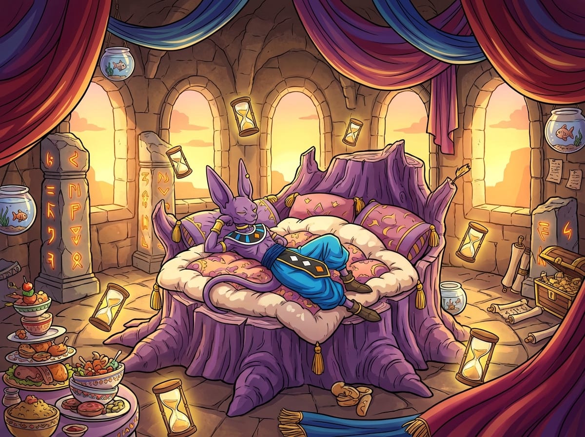 Sacred Chambers and Beerus’ Private Residence