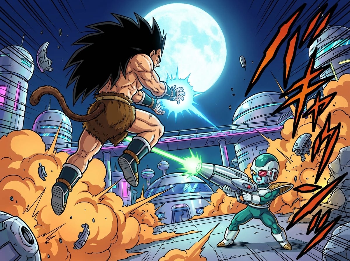 The Brutal Saiyan Tuffle War