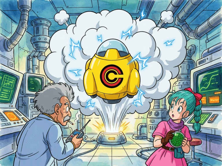 the real science of capsule corp technology 1769268132613