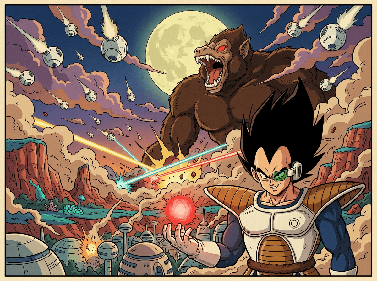 The Saiyan Conquest of Planet Pabbel