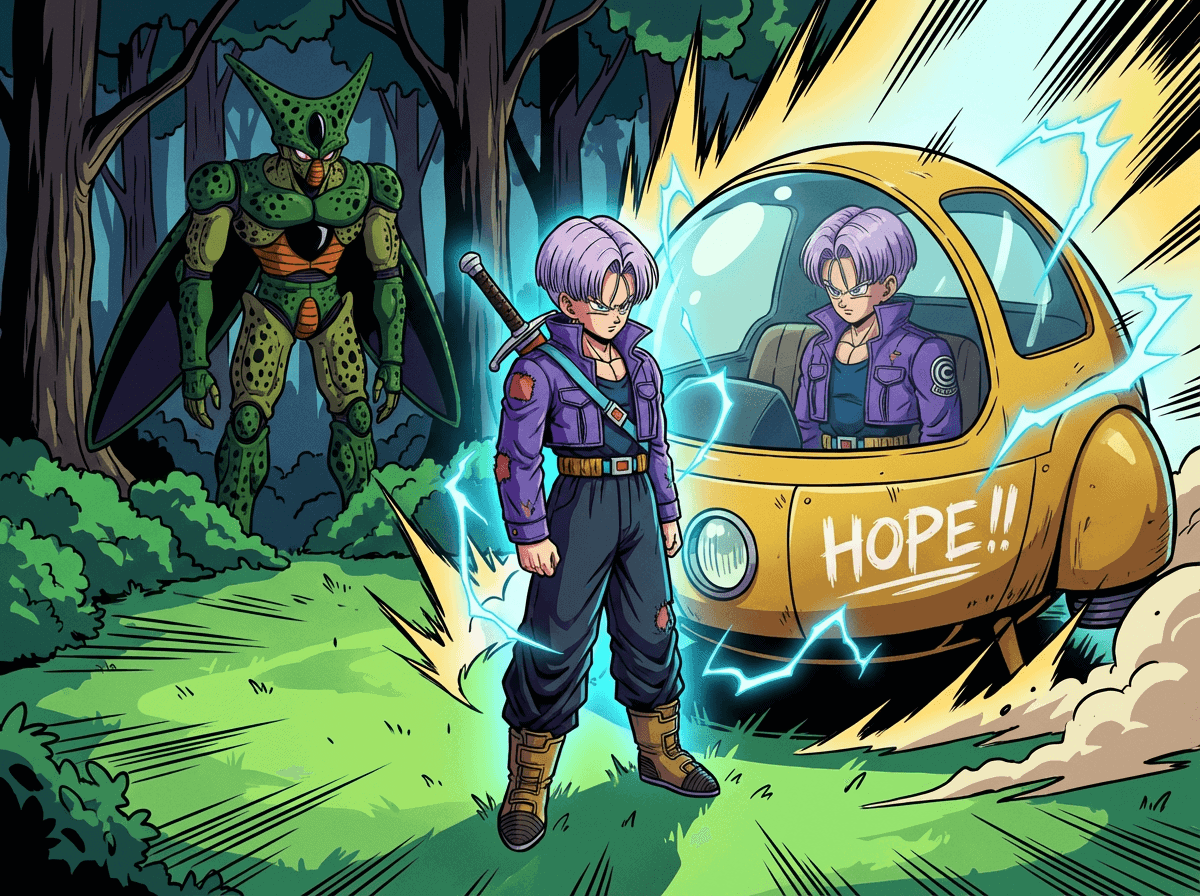 Time Travel And The Cell Saga Connection