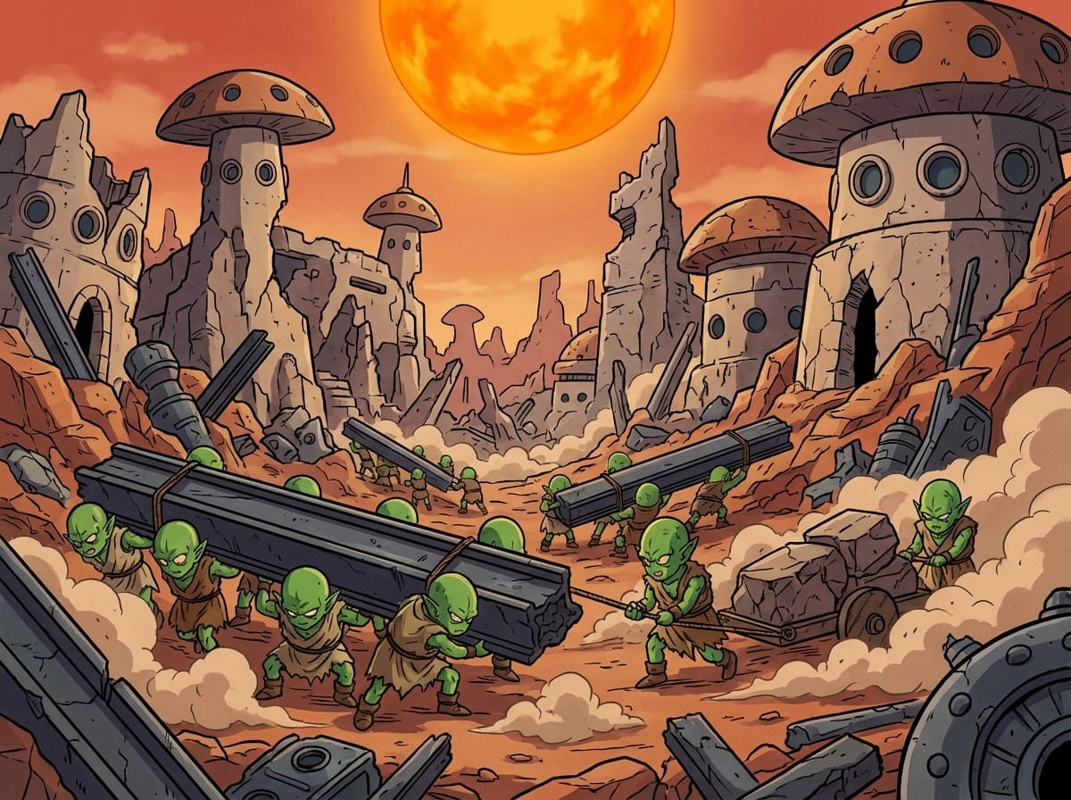 Architectural Ruins and the Shamoian Enslavement