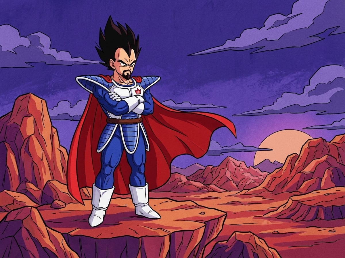 Physical Appearance and Royal Saiyan Traits