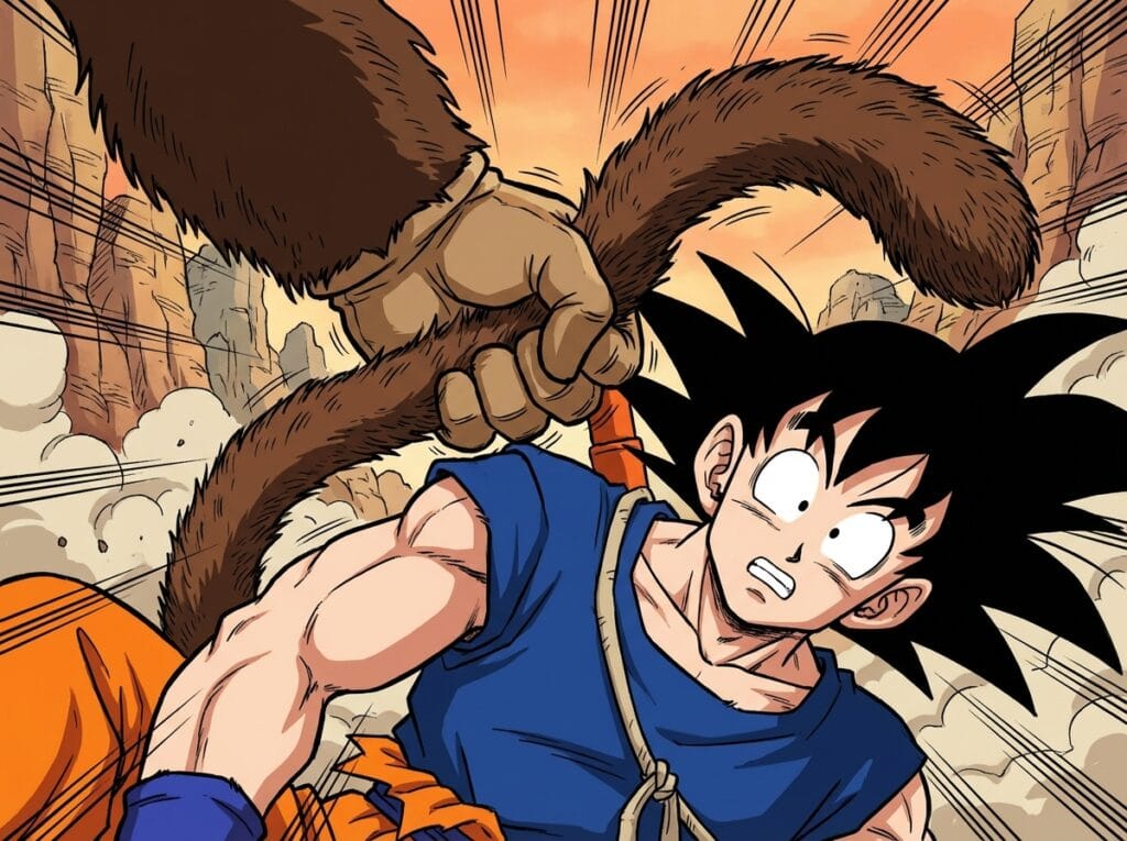 the biological flaw of the saiyan tail weakness 1771341385257