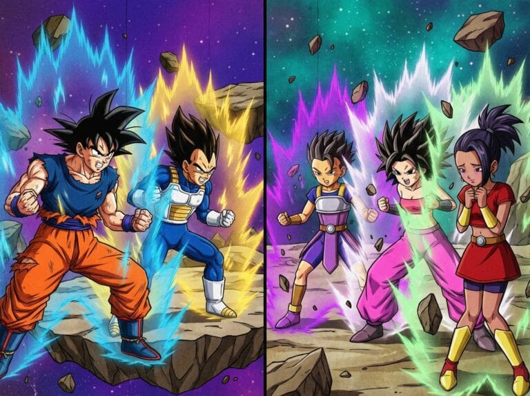 universe 6 saiyans vs universe 7 evolutionary diff 1770650197596