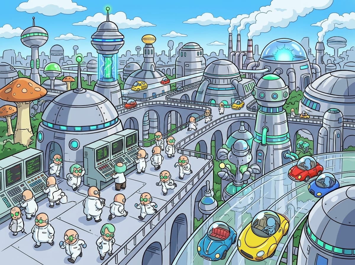 Advanced Technological Society of Planet Plant