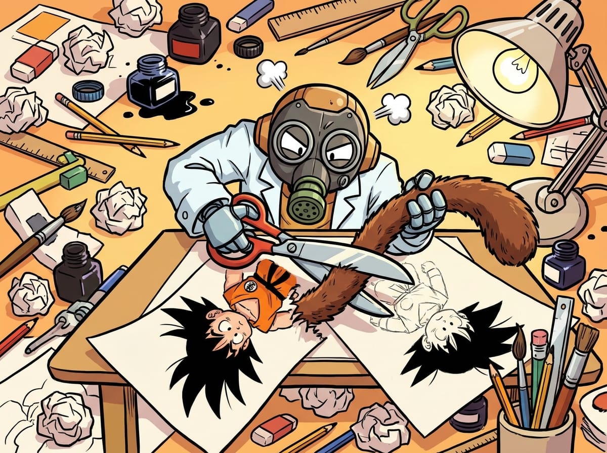 Akira Toriyama Hated Drawing Tails