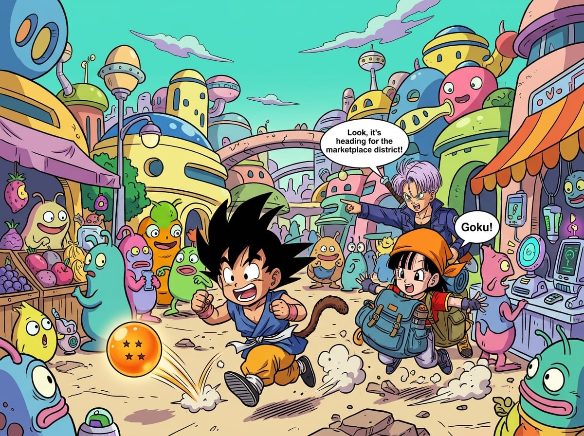 Black Star Dragon Ball Retrieval