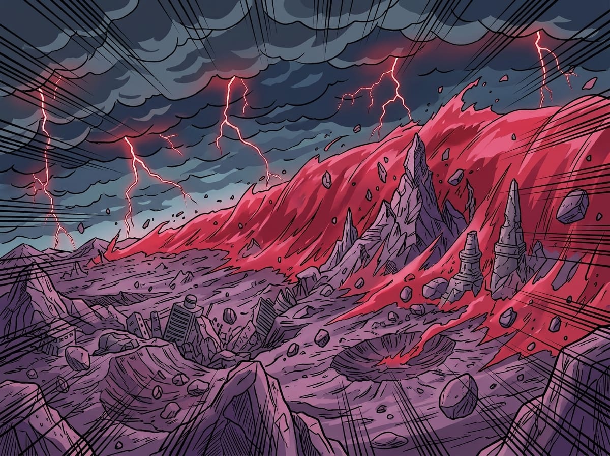 Environmental Darkness and the Red Wave Destruction