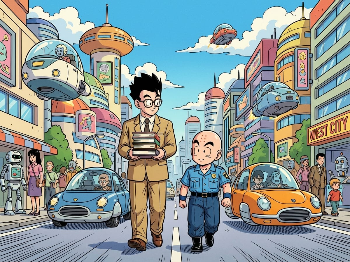 Gohan And Krillin Succeeding In Traditional Careers