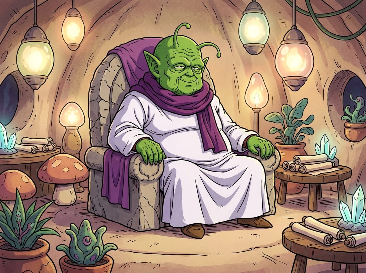 Grand Elder Guru Design and Personality