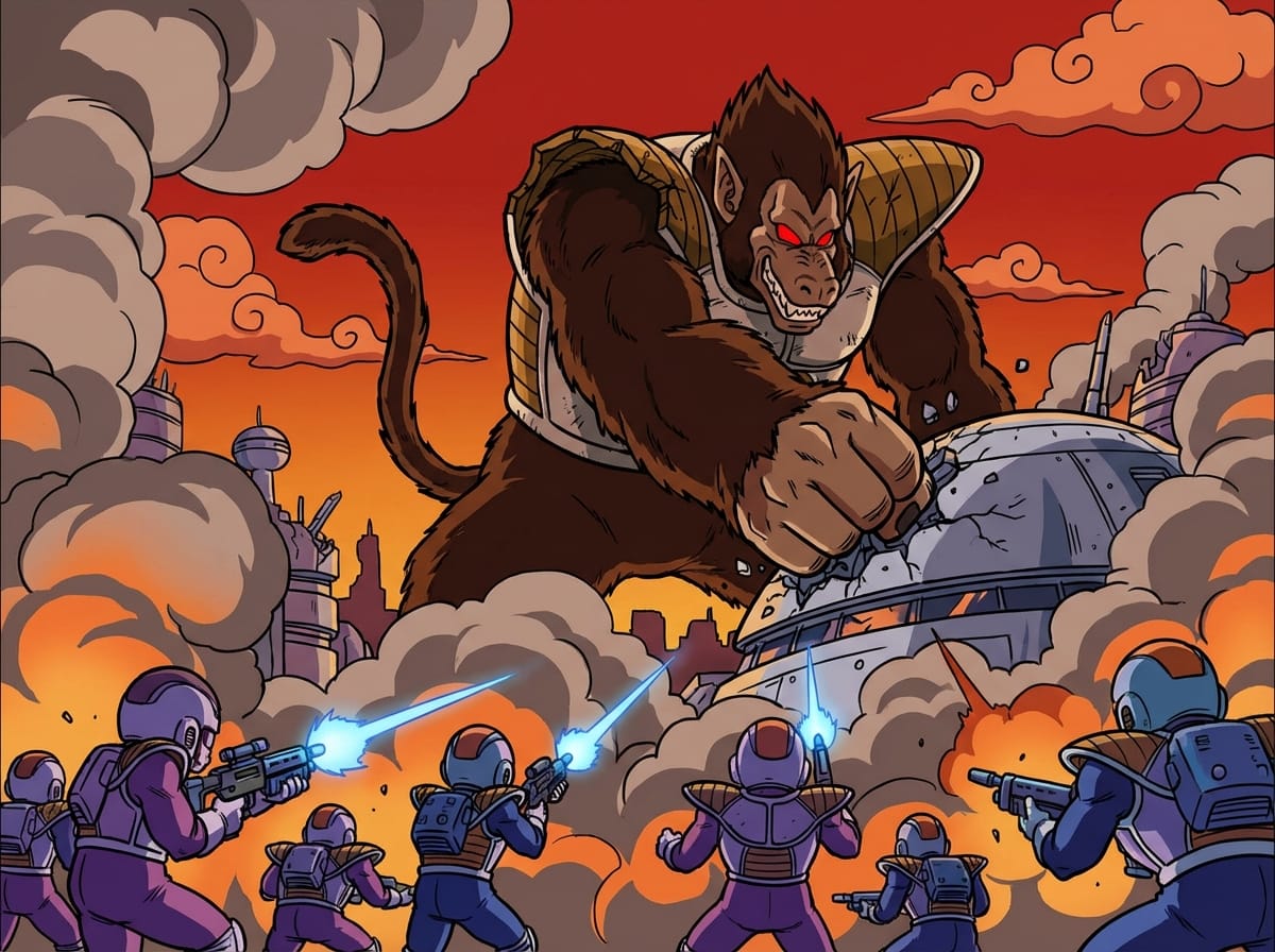 The Brutal Saiyan-Tuffle War