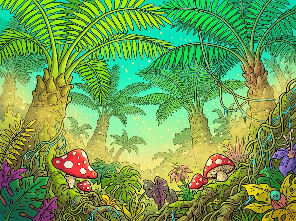 The Dense Tropical Ecosystem of Planet Jung