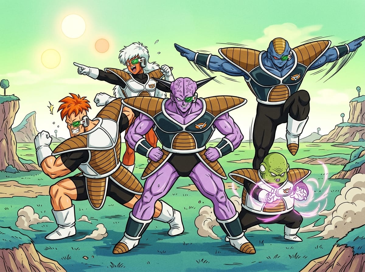 The Ginyu Force Mercenary Tier