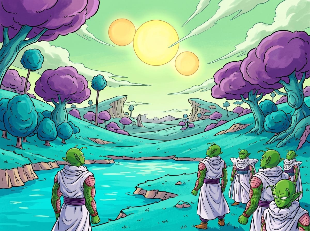 Environmental Features and Trinary Star System