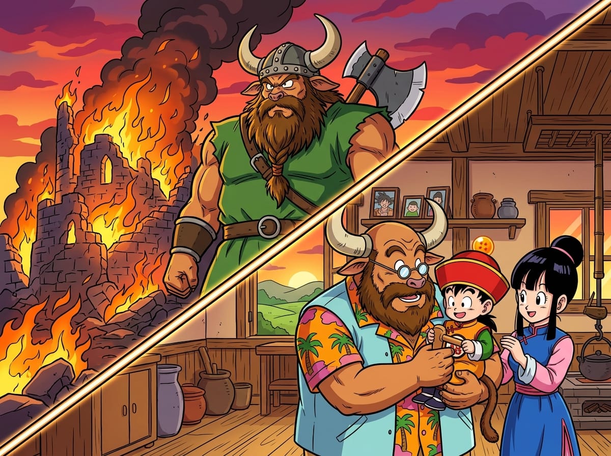 From Fire Mountain Barbarian to Family Patriarch