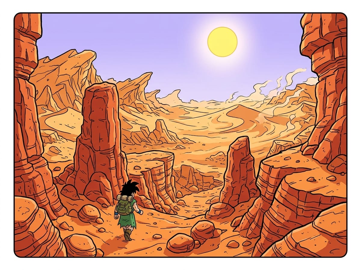 Harsh Deserts and Rocky Landscapes of Immecka