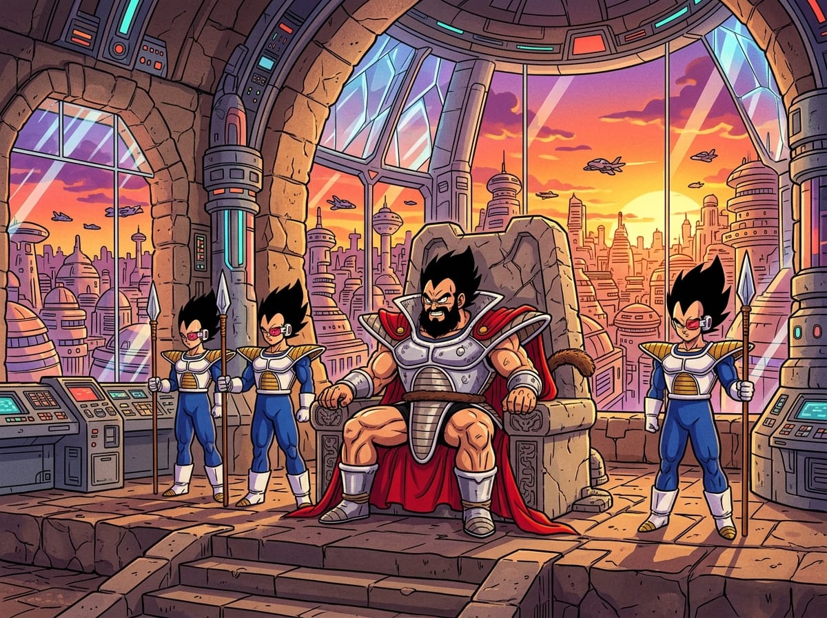 King Sadala And The Organized Saiyan Government