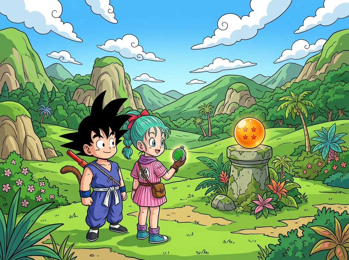 Meeting Bulma And The First Dragon Ball Quest