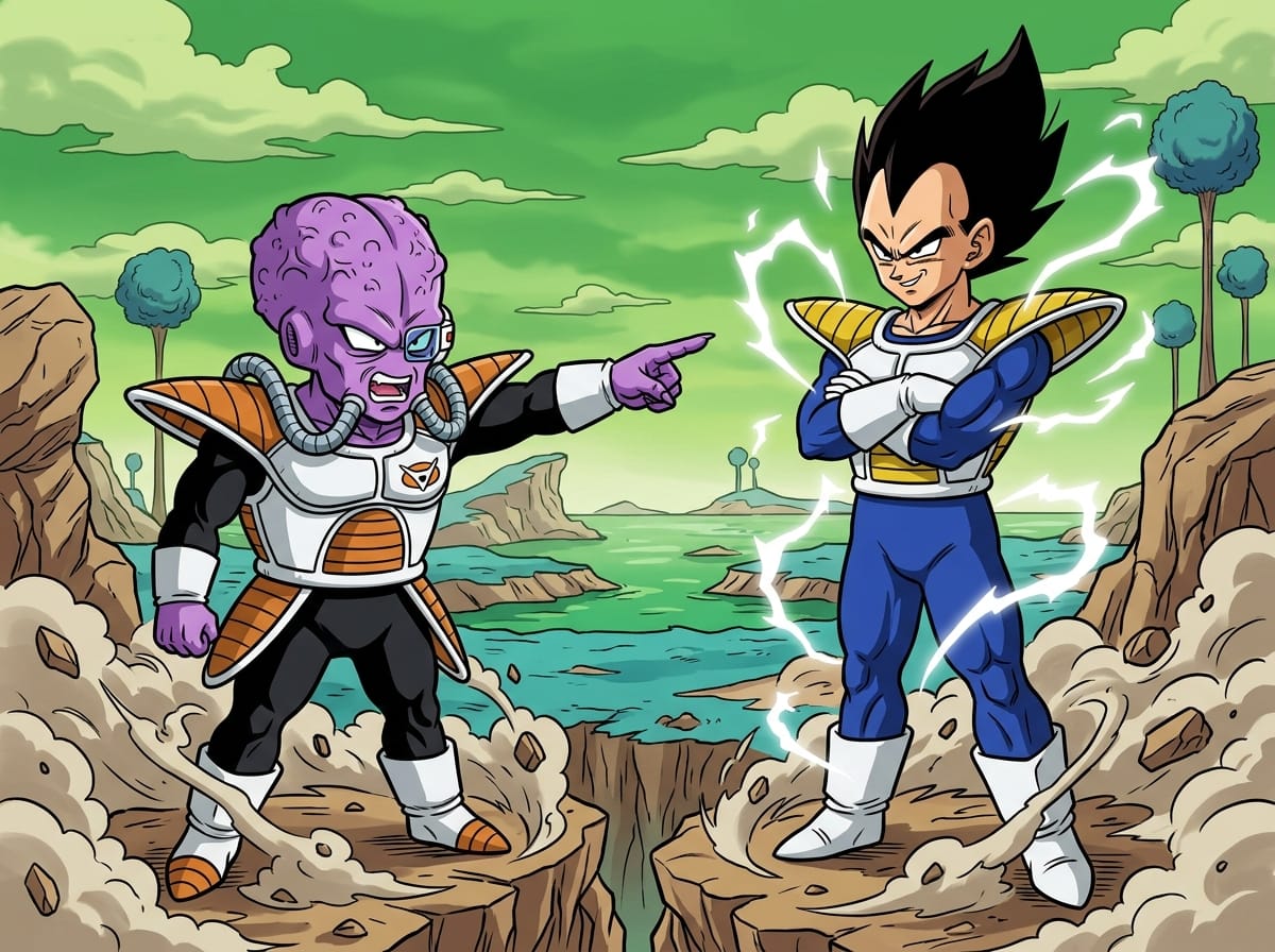 Rivalry Between Cui and Prince Vegeta