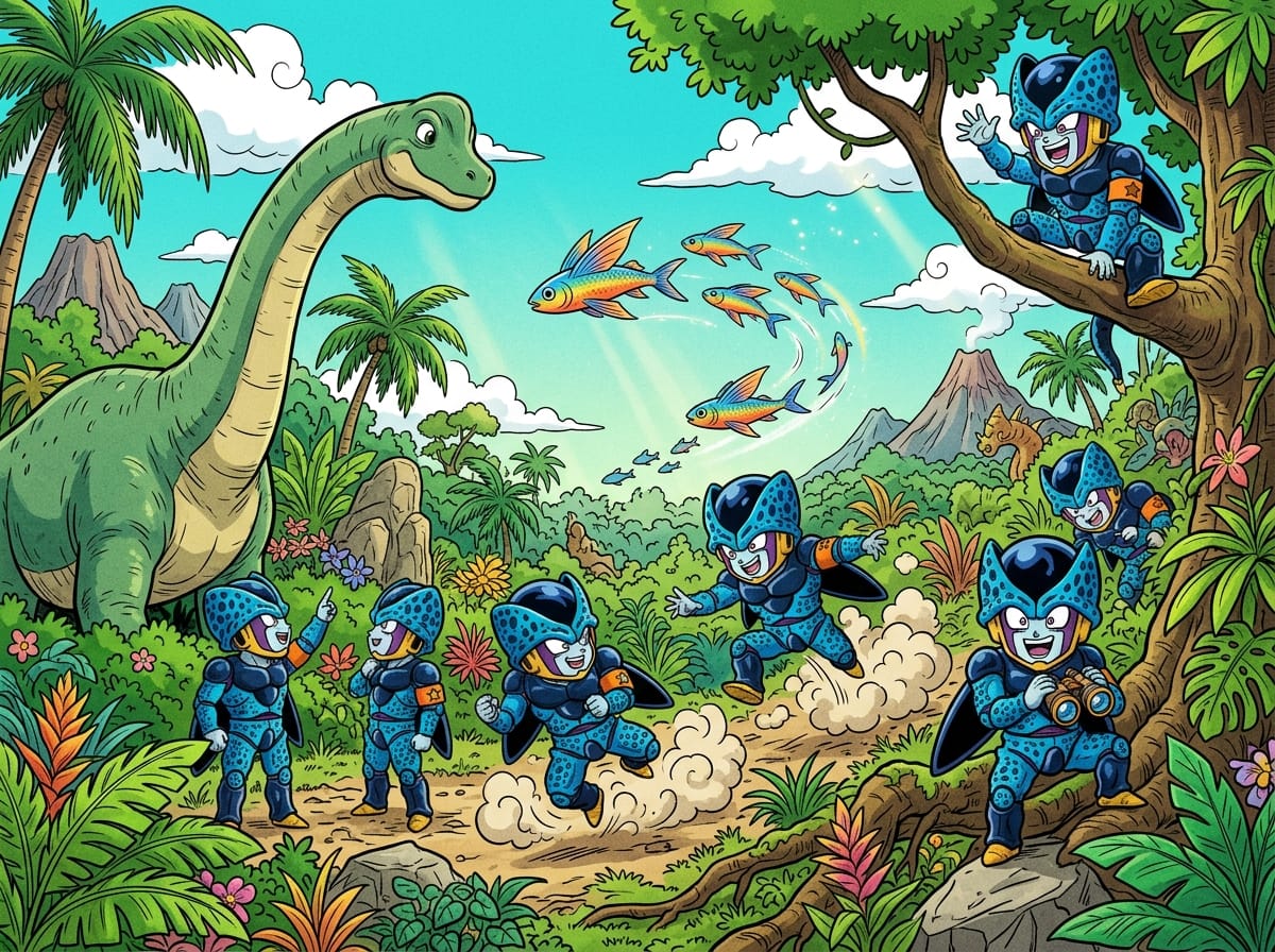 Survival on Monster Island in Dragon Ball Super