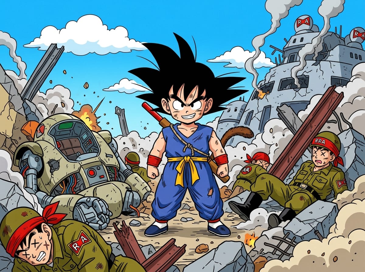 Taking Down The Red Ribbon Army Solo