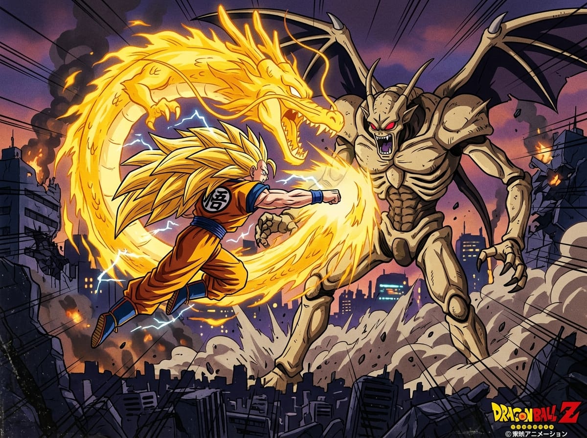 The Final Stand Against Super Saiyan 3 Goku