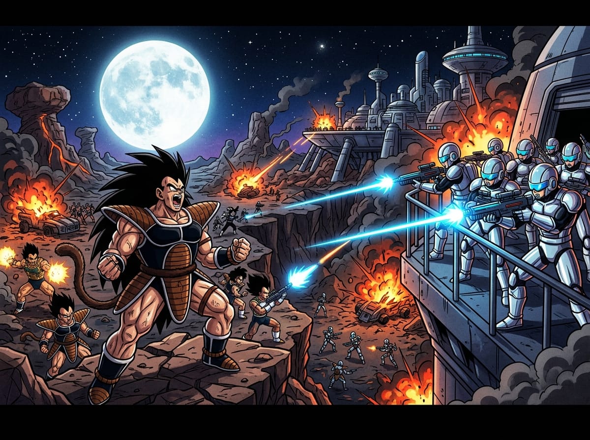 The History Of The Tuffle Saiyan War - Saiyan Warrior