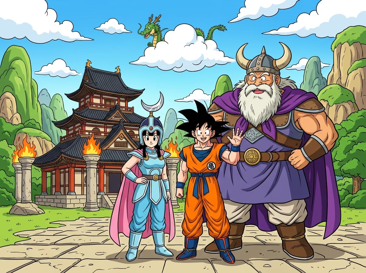 The Royal Lineage Of Chi Chi and Goku