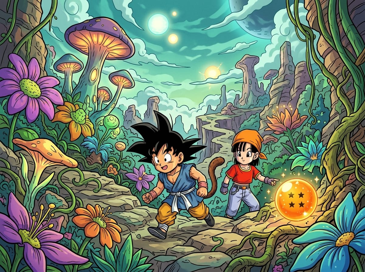 The Search for the Black Star Dragon Ball