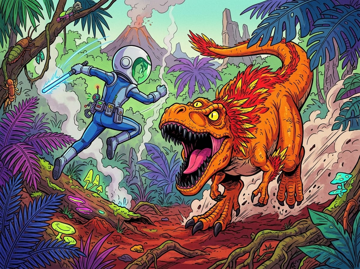 Dangerous Fauna and Galactic Patrol Encounters
