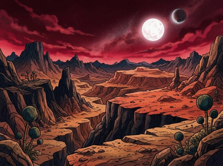 exploring the harsh landscape of planet vegeta geo 1778768259927