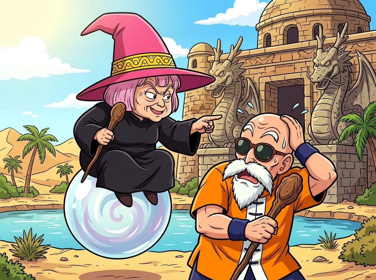 Exploring The Sibling Dynamic With Master Roshi