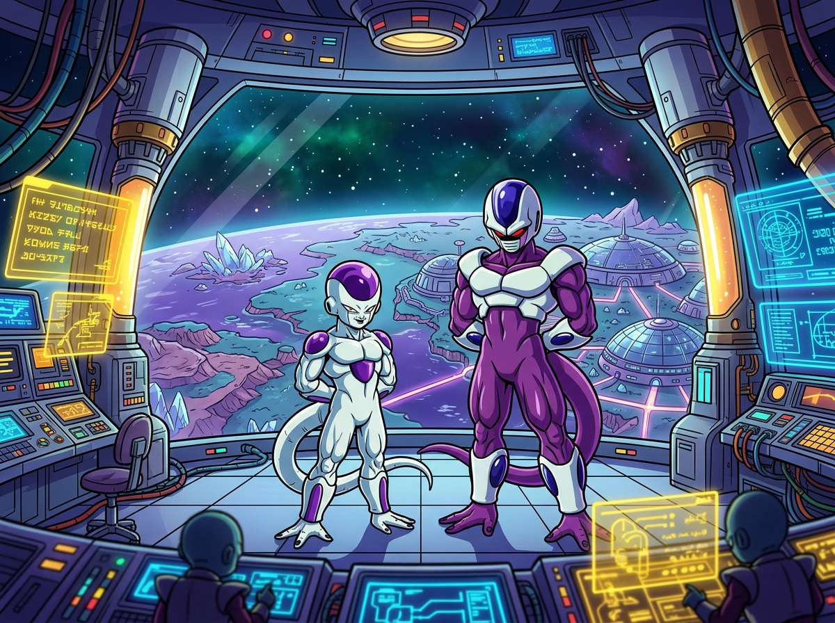 The Dark History Of The King Cold Family Frieza And Cooler Expanding The Cold Dynasty