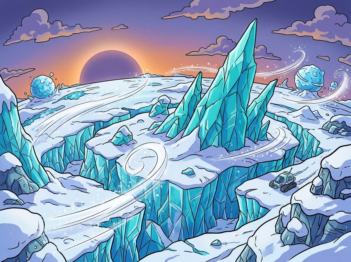 Glacial Geography and Extreme Subzero Climate