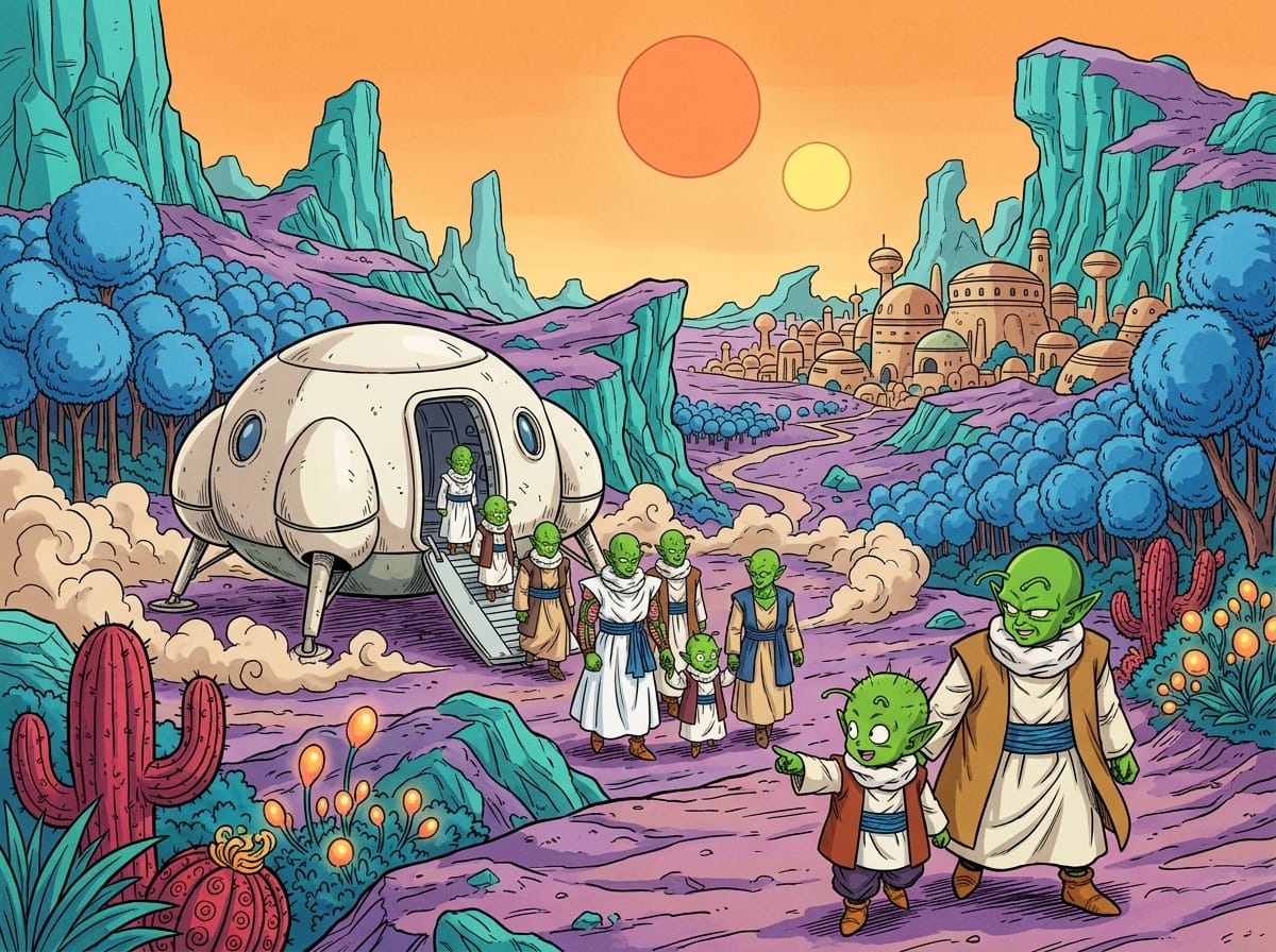 The Ancient Namekian Diaspora To Gasthu
