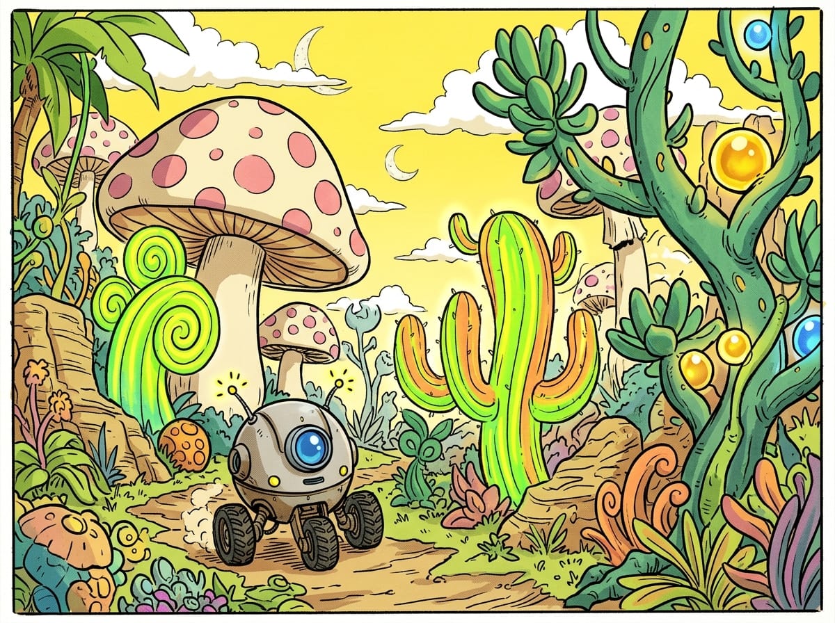 The Botanical Landscape of Planet Gasthu-Gumoc