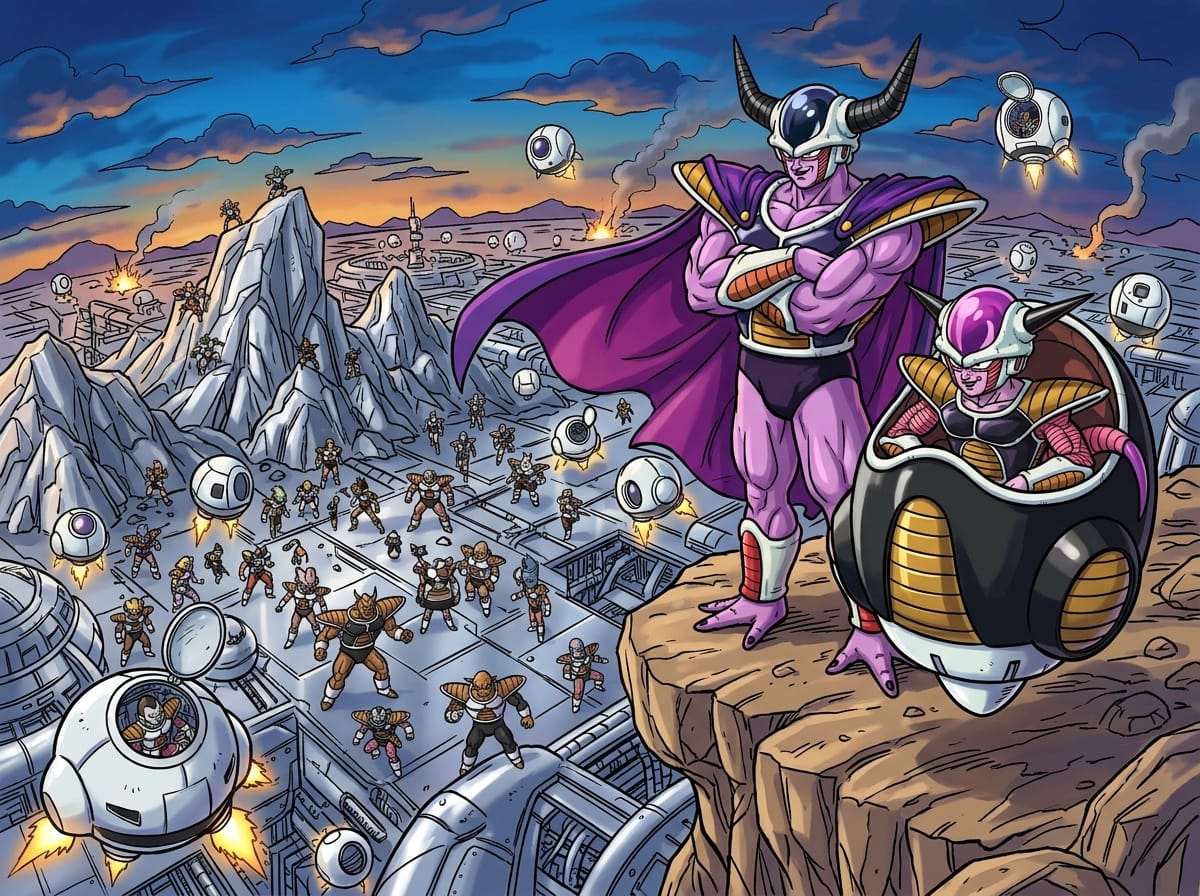 The Conquest by King Cold and Frieza